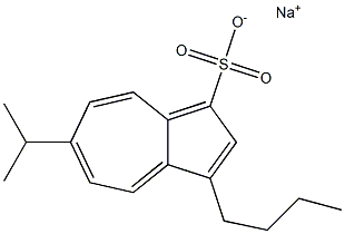  6-Isopropyl-3-butylazulene-1-sulfonic acid sodium salt