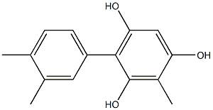 2-Methyl-4-(3,4-dimethylphenyl)benzene-1,3,5-triol