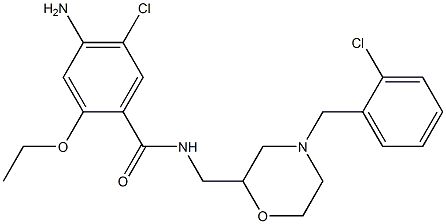 4-Amino-5-chloro-2-ethoxy-N-[[4-(2-chlorobenzyl)-2-morpholinyl]methyl]benzamide