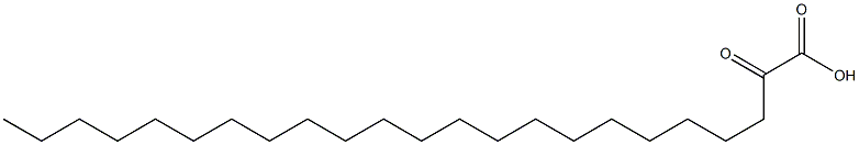 2-Oxotricosanoic acid 结构式