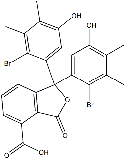 1,1-Bis(2-bromo-5-hydroxy-3,4-dimethylphenyl)-1,3-dihydro-3-oxoisobenzofuran-4-carboxylic acid