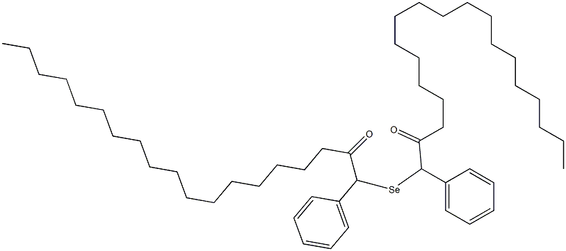 Octadecanoylbenzyl selenide,,结构式