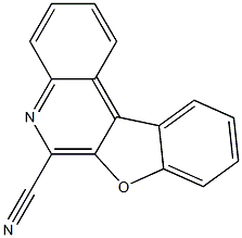 6-Cyanobenzofuro[2,3-c]quinoline Struktur