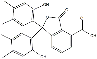 1,3-Dihydro-1,1-bis(6-hydroxy-3,4-dimethylphenyl)-3-oxoisobenzofuran-4-carboxylic acid