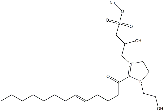 1-(2-Hydroxyethyl)-3-[2-hydroxy-3-(sodiooxysulfonyl)propyl]-2-(5-tridecenoyl)-2-imidazoline-3-ium