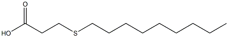 3-(Nonylthio)propionic acid,,结构式