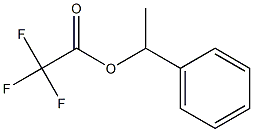 1-Phenylethyl trifluoroacetate Struktur