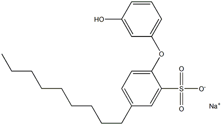  3'-Hydroxy-4-nonyl[oxybisbenzene]-2-sulfonic acid sodium salt