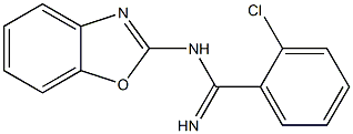 N1-(Benzoxazol-2-yl)-2-chlorobenzamidine 结构式