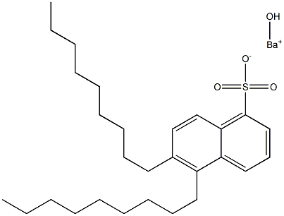5,6-Dinonyl-1-naphthalenesulfonic acid hydroxybarium salt