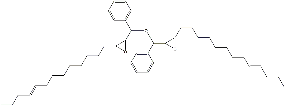 3-(9-トリデセニル)フェニルグリシジルエーテル 化学構造式