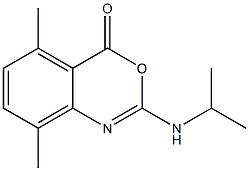  2-Isopropylamino-5-methyl-8-methyl-4H-3,1-benzoxazin-4-one