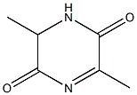 3,6-Dimethylpyrazine-2,5(1H,6H)-dione 结构式