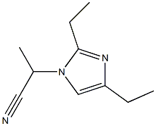 1-(1-Cyanoethyl)-2,4-diethyl-1H-imidazole