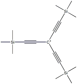 1,5-Bis(trimethylsilyl)-3-[(trimethylsilyl)ethynyl]-1,4-pentadiyne-3-ium