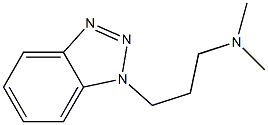 1-[3-(Dimethylamino)propyl]-1H-benzotriazole Struktur