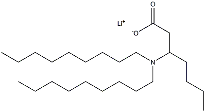 3-(Dinonylamino)heptanoic acid lithium salt|