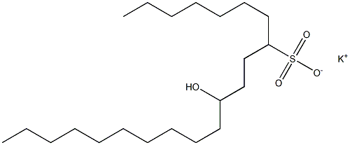 11-Hydroxyhenicosane-8-sulfonic acid potassium salt