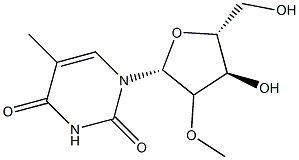 2'-Methoxythymidine,,结构式