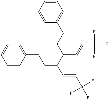 (2E,6E)-1,1,1,8,8,8-Hexafluoro-4,5-bis(2-phenylethyl)-2,6-octadiene|