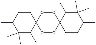 1,2,2,3,10,11,11,12-Octamethyl-7,8,15,16-tetraoxadispiro[5.2.5.2]hexadecane Structure