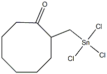 2-[(Trichlorostannyl)methyl]cyclooctan-1-one 结构式