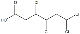 3,4,6,6-Tetrachlorocaproic acid