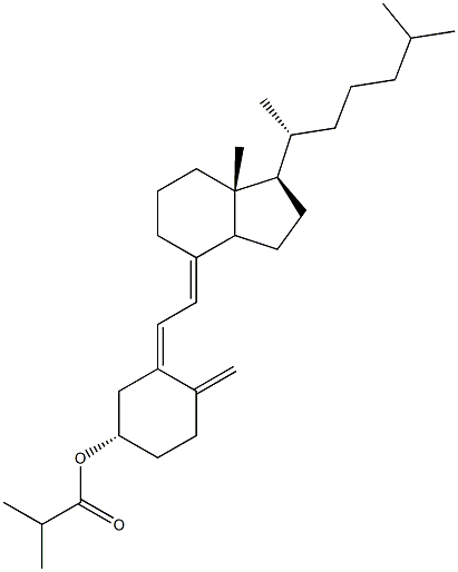 Cholecalciferol isobutyrate Struktur