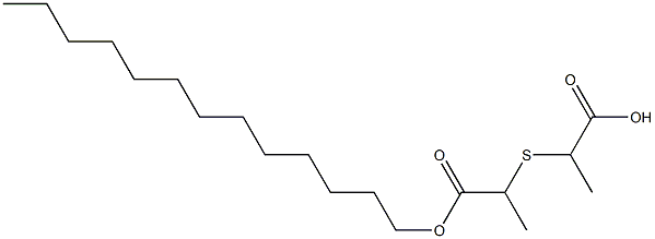 2,2'-Thiobis(propionic acid tridecyl) ester Struktur