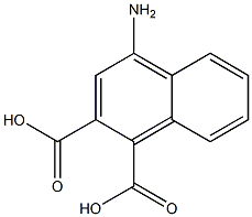 4-Amino-1,2-naphthalenedicarboxylic acid Structure