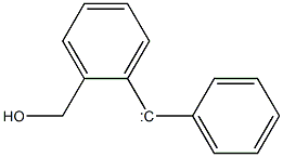 [2-(ヒドロキシメチル)フェニル]フェニルカルベン 化学構造式
