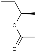 (+)-Acetic acid (R)-1-methylallyl ester Structure