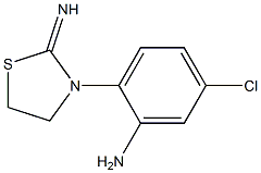 5-Chloro-2-(2-imino-3-thiazolidinyl)aniline