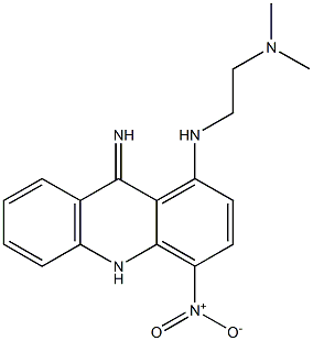 9,10-Dihydro-9-imino-4-nitro-N-[2-(dimethylamino)ethyl]acridin-1-amine