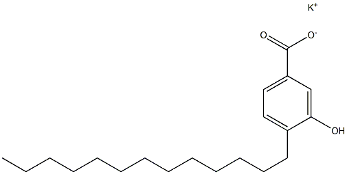 4-Tridecyl-3-hydroxybenzoic acid potassium salt|