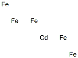 五鉄-カドミウム 化学構造式