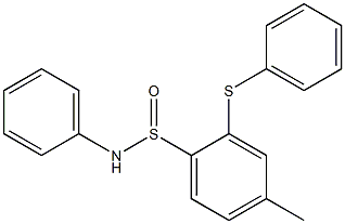 2-Phenylthio-N-phenyl-4-methylbenzenesulfinamide