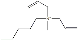 Di(2-propenyl)(methyl)(pentyl)aminium