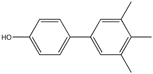 4-(3,4,5-Trimethylphenyl)phenol,,结构式