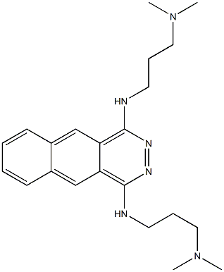 1,4-Bis(3-dimethylaminopropylamino)benzo[g]phthalazine