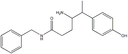  N-Benzyl-4-amino-5-(4-hydroxyphenyl)hexanamide