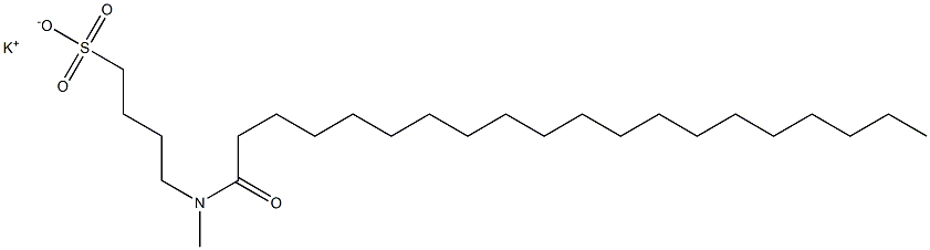 4-[N-(1-Oxoicosyl)-N-methylamino]-1-butanesulfonic acid potassium salt