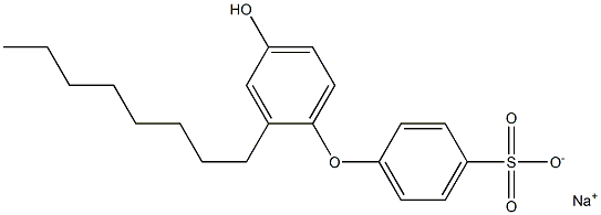 4'-Hydroxy-2'-octyl[oxybisbenzene]-4-sulfonic acid sodium salt