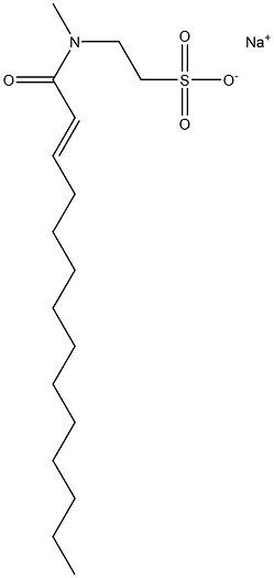 N-(2-Tetradecenoyl)-N-methyltaurine sodium salt