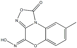 4-(Hydroxyimino)-8-methyl-4H-[1,2,4]oxadiazolo[3,4-c][1,4]benzoxazin-1-one Structure