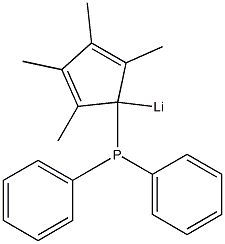 1-(Diphenylphosphino)-2,3,4,5-tetramethyl-2,4-cyclopentadienyllithium