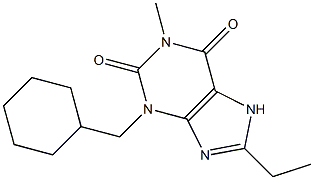  3-(Cyclohexylmethyl)-3,7-dihydro-8-ethyl-1-methyl-1H-purine-2,6-dione