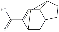 2,3,3a,4,5,7a-Hexahydro-1,5-methano-1H-indene-6-carboxylic acid Struktur