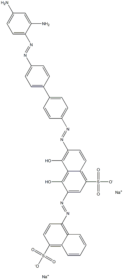 7'-[[4'-[(2,4-Diaminophenyl)azo]-1,1'-biphenyl-4-yl]azo]-1',8'-dihydroxy[1,2'-azobisnaphthalene]-4,4'-disulfonic acid disodium salt