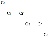ペンタクロム-オスミウム 化学構造式